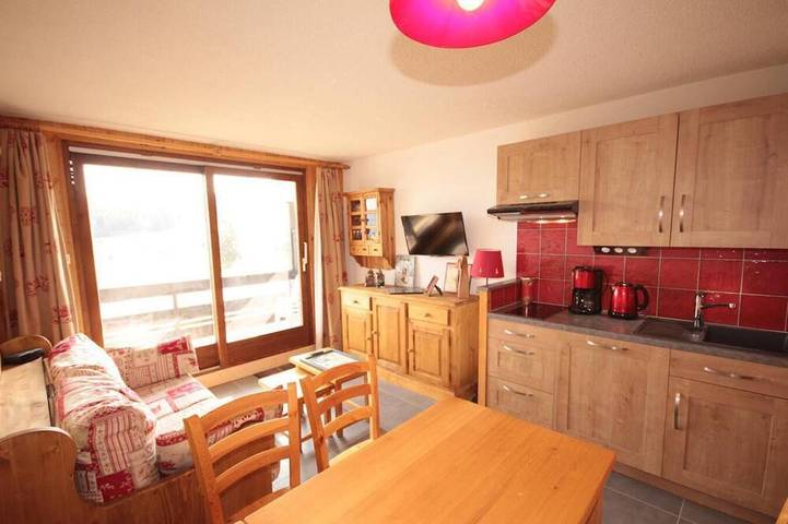 Chalet pour 5 personnes, avec balcon à Les Saisies