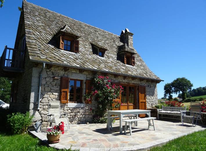 Gîte pour 5 personnes, avec Balcon ainsi que Terrasse et Jardin
