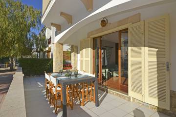 Ferienhaus in Playa del Port de Pollença, Pollença für 6 