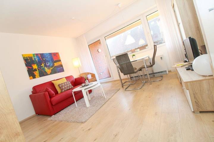 Ferienwohnung für 2 Personen, mit Balkon in Norddeich