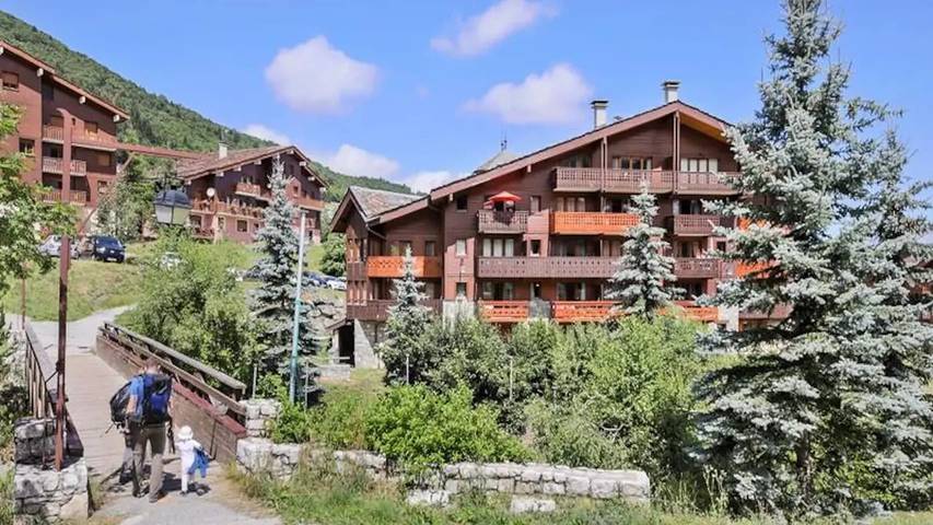Chalet pour 6 personnes, avec balcon dans Valmorel