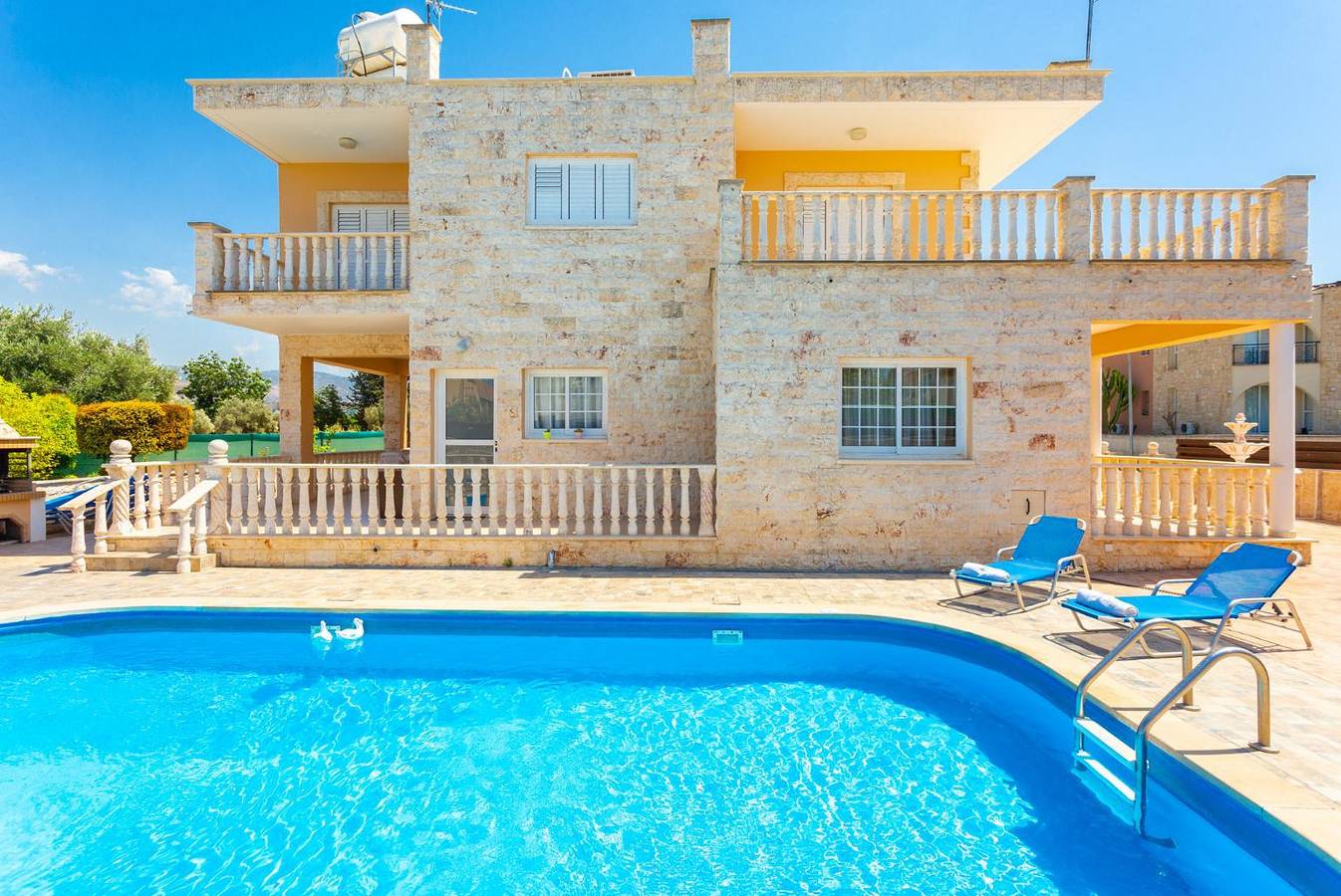 Villa Prodromi Large Private Pool, A/C, Wifi in Πόλις Χρυσοχούς, South Cyprus