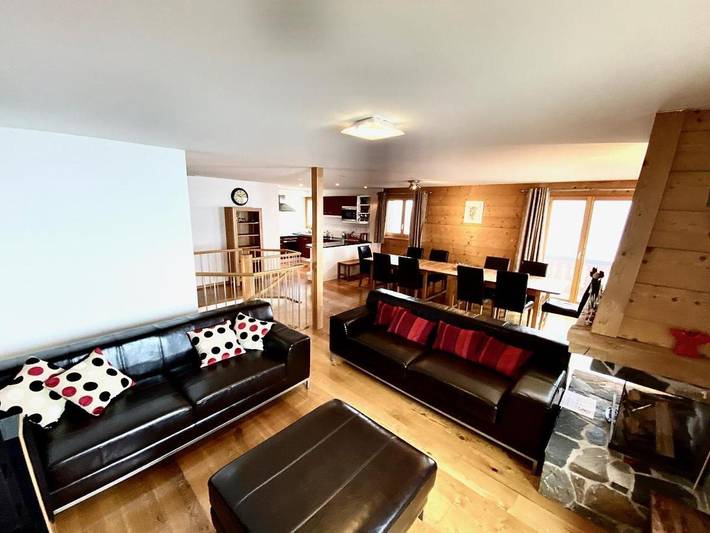 Gîte pour 12 personnes, avec jardin et vue dans Champoussin - 3
