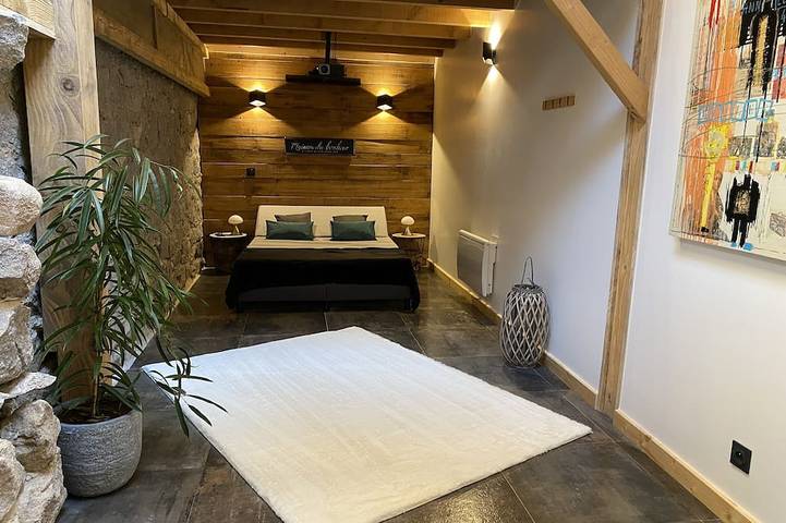 Chalet Perce Neige Eden Spa 5*, (Wellnessbereich und Kino für 2) in Ventron, Regionaler Naturpark Belchen der Vogesen
