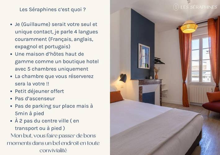 Chambre d’hôte pour 2 personnes à Bordeaux - 3