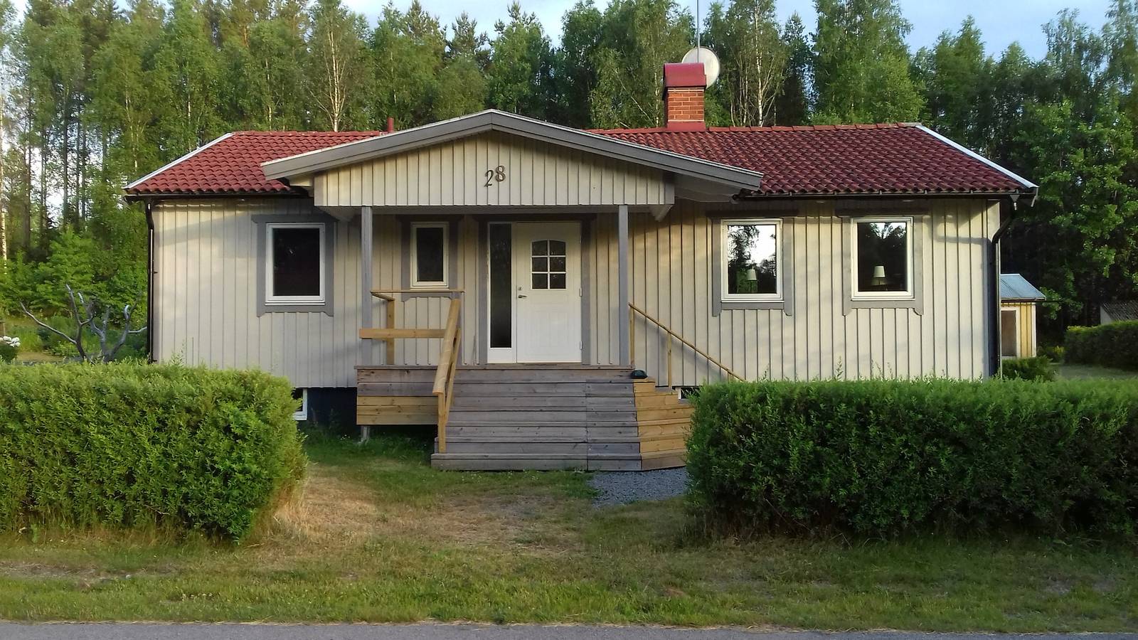 Schönes renoviertes Ferienhaus in Småland in Alstermo, Kronoberg