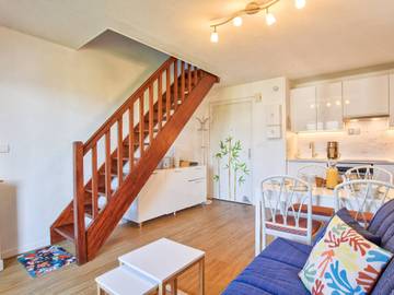 Gîte pour 5 personnes, avec balcon à Varaville