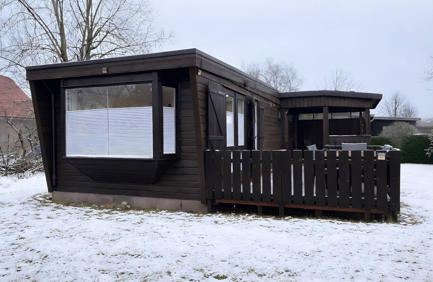 Tinyhouse 'Marla Am See' mit privater Terrasse, Garten und Wlan in Thülsfelder Stausee, Garrel