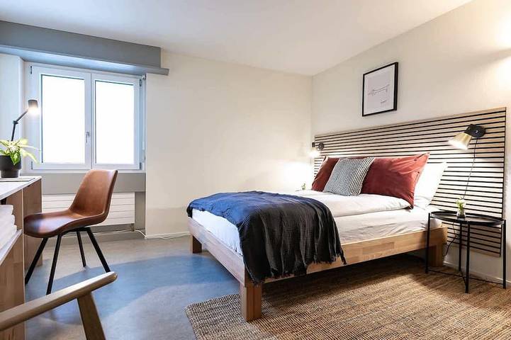 Ganze Wohnung, Central St. Gallen Studio (blue): Fast Wifi & kitchen for shared use in St. Gallen, Zürich Voralpen