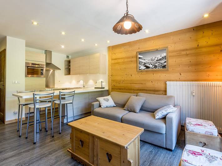 Gîte pour 4 personnes, avec balcon dans Office De Tourisme De La Clusaz