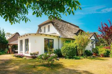 Ferienhaus für 8 Personen, mit Garten und Ausblick, mit Haustier in Wustrow