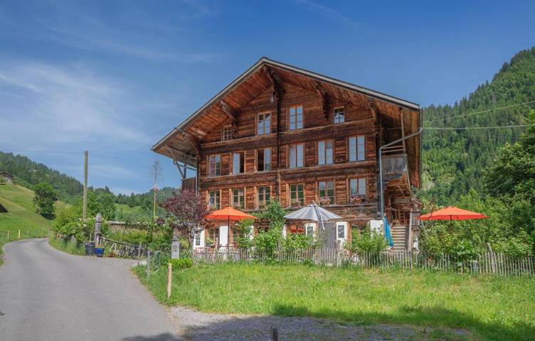Gîte pour 19 personnes, avec jardin et vue à Habkern - 2