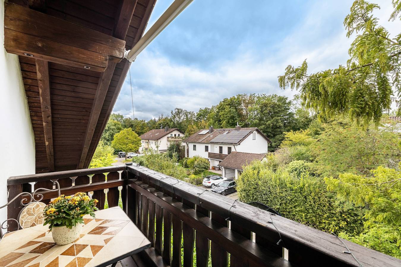 Apartamento entero, Apartamento vacacional 'Freudenthal Bernried' con balcón y Wi-Fi in Bernried, Lago de Starnberg