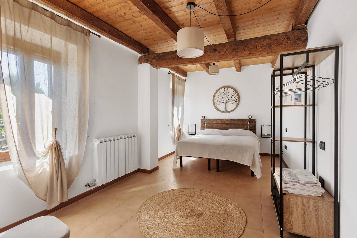 Zimmer 'Il Serraglio Terra' mit gemeinsamem Garten, Wi-Fi und Klimaanlage in Valeggio sul Mincio, Verona Provinz
