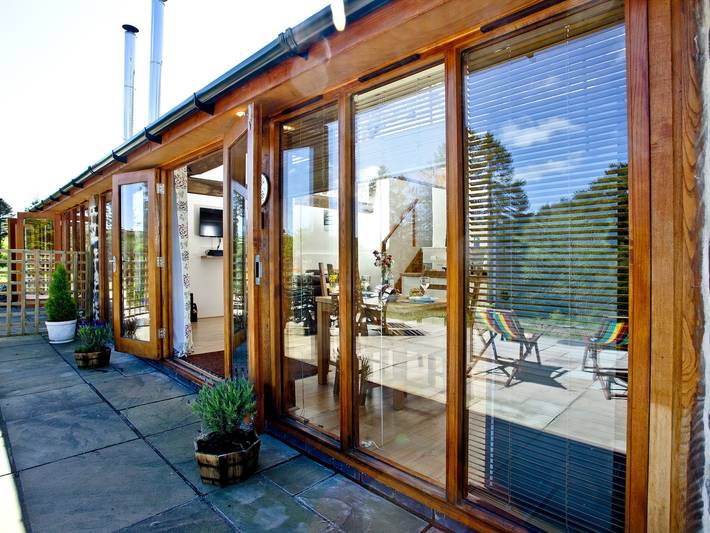 Chalet for 4 people, with garden in Devon