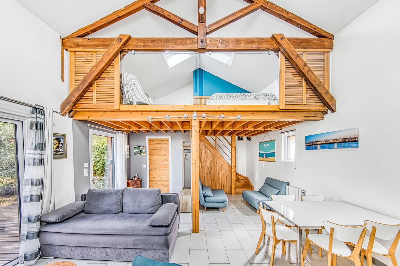 Gîte Hêtre - La Grange aux Arbres in Baron (Gironde), Libourne und Umgebung