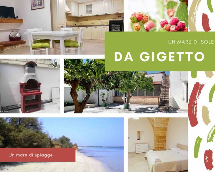 Holiday home 'Da Gigetto Tuturano' with private garden and Wi-Fi in Brindisi, Salento
