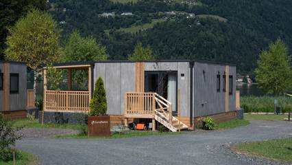 Ferienhaus für 4 Personen, mit Terrasse und Balkon/Terrasse am Ossiacher See