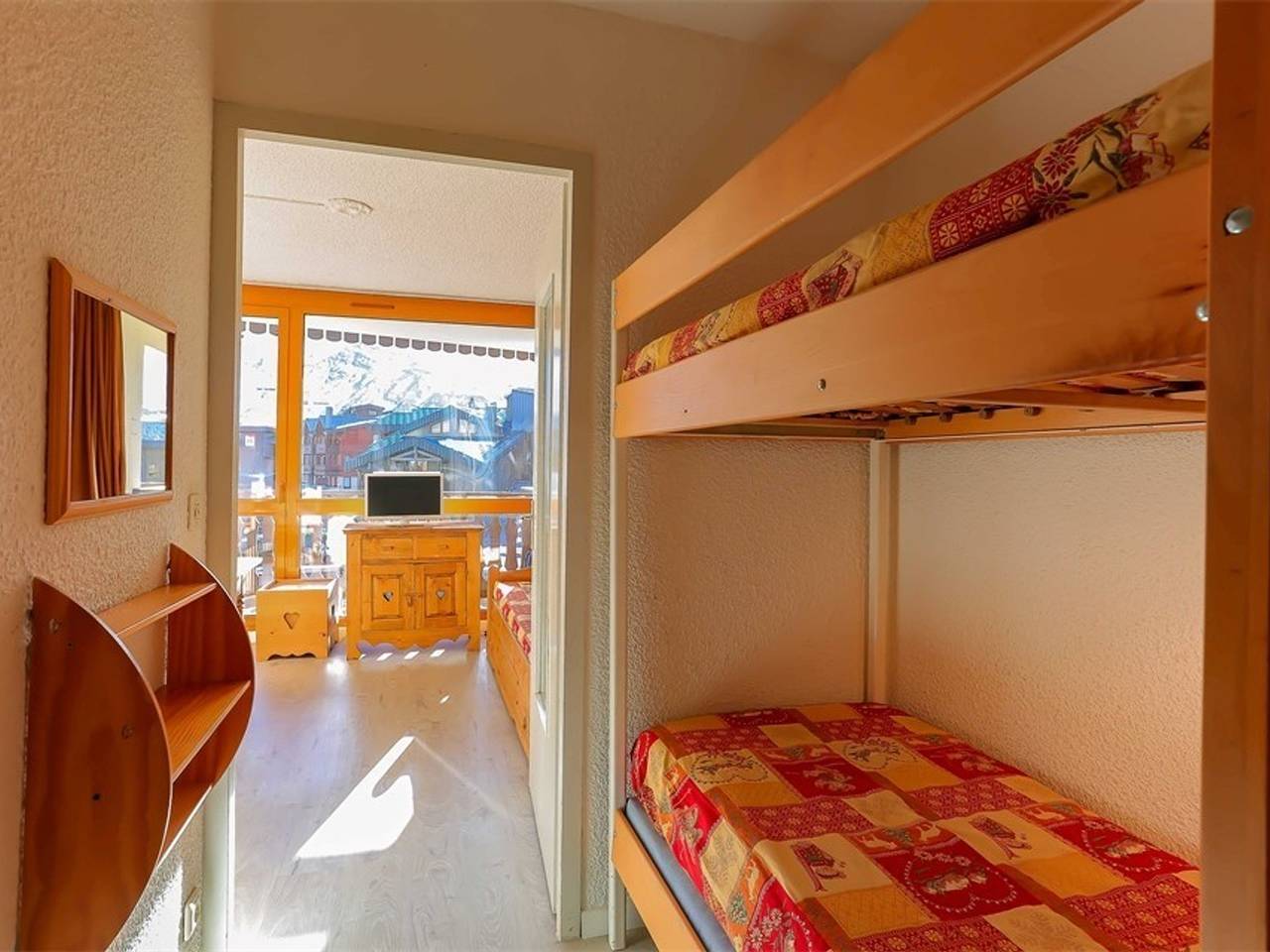 Ganzes Studio, Val Thorens - 4 Pers. renoviert, Ski-In/Ski-Out, nahe Geschäften in Val Thorens, Les Trois Vallées