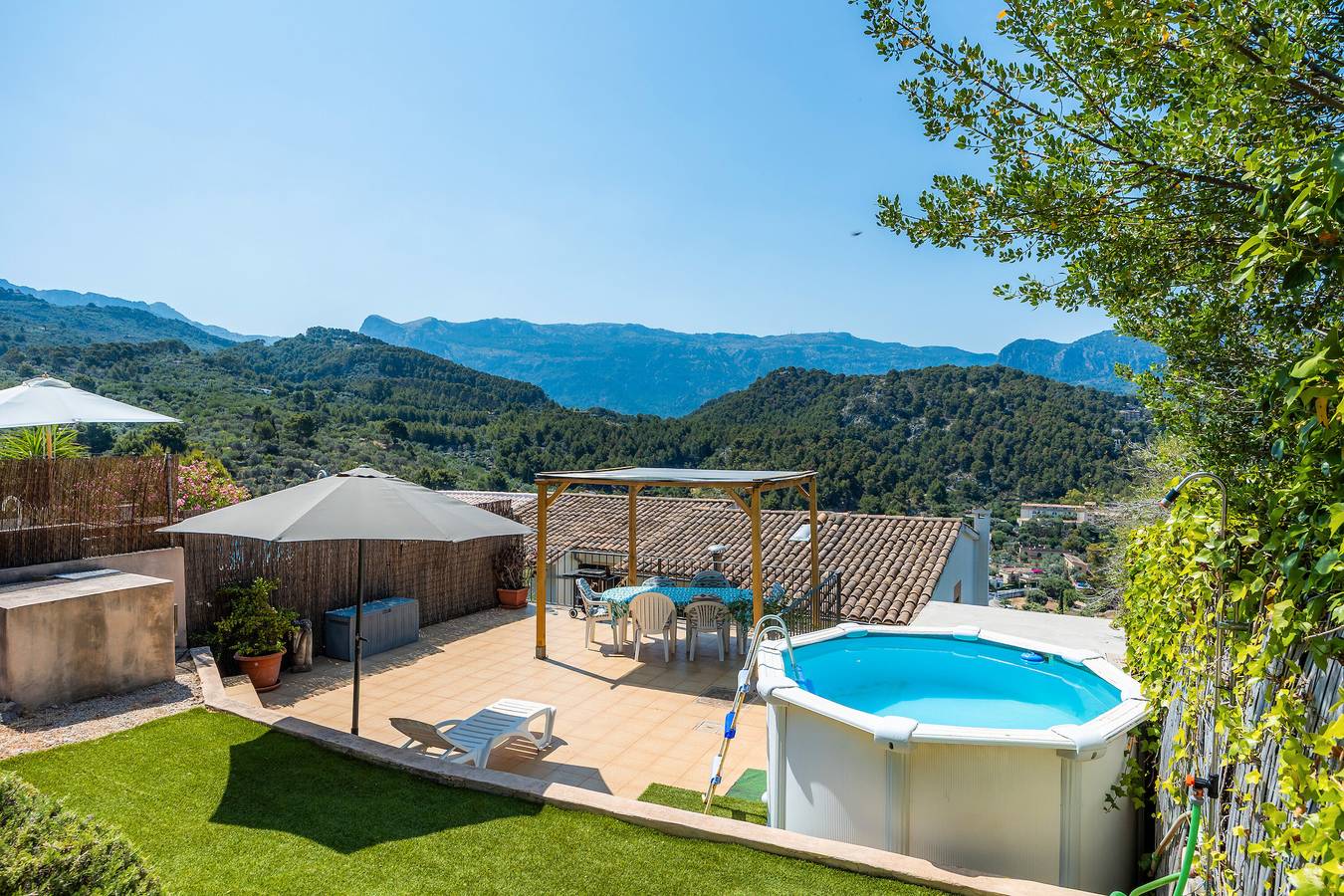 Hel lejlighed, Apartment 'Sa Torreta Luxury Views' with Sea View, Private Terrace and Wi-Fi in Port de Sóller, Sóller