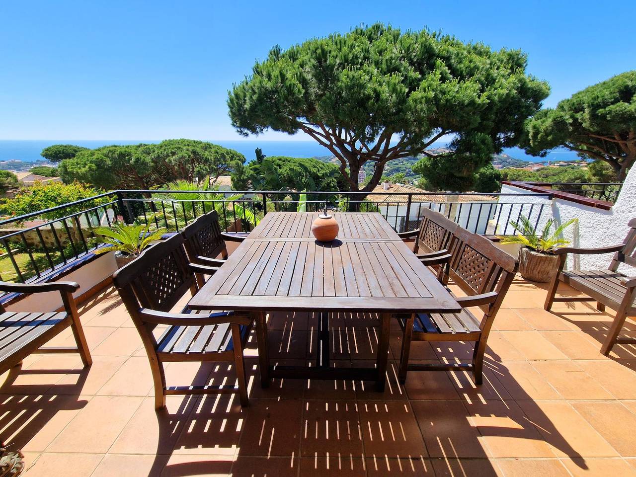 Casa mediterranea con Vistas Al Mar, jardín y terraza. in Sant Feliu de Guíxols, Costa Brava