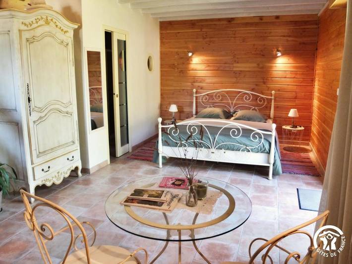 Location de vacances pour 4 personnes, avec jardin et terrasse ainsi que vue et piscine à Ruillé-le-Gravelais - 3