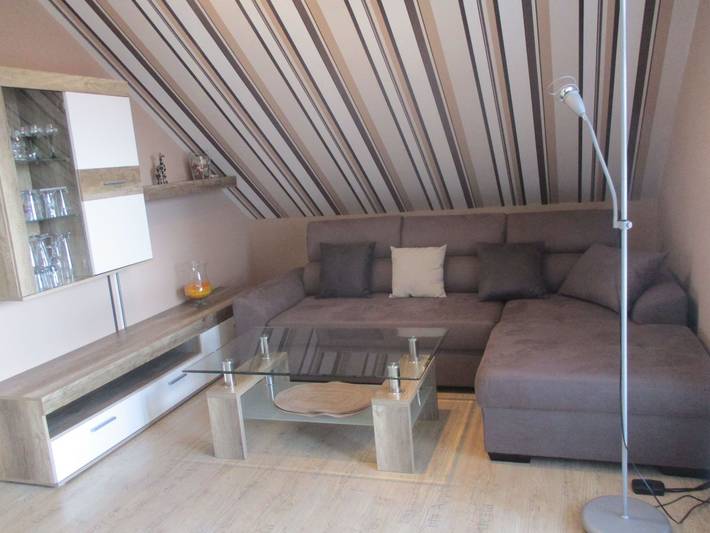 Ferienwohnung für 2 Personen, mit Balkon und Terrasse sowie Garten in Hilders - 4