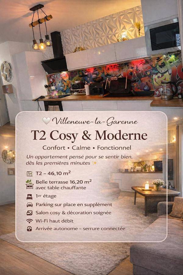 Appartement de vacances pour 4 personnes, avec vue et balcon