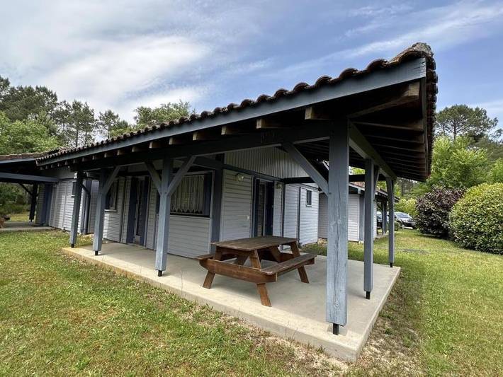 Chalet pour 4 personnes, avec terrasse dans les Landes - 2