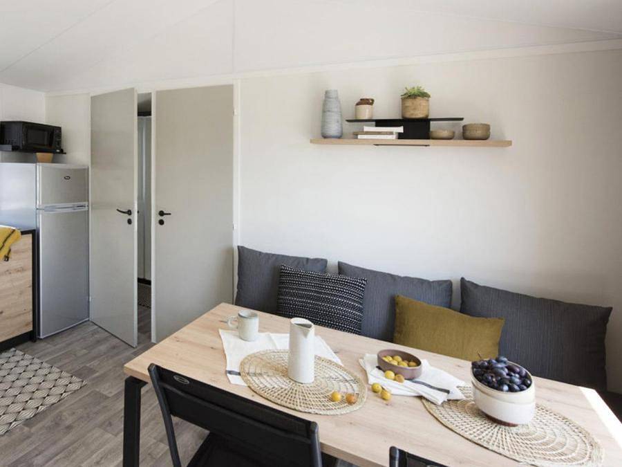 Camping Bleu Mer - Mobilhome 4 personas - Malaga Duo Grand Confort in Saint-Georges-de-Didonne, Côte de Beauté