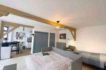 Appartement De Vacances pour 4 Personnes dans Saint-Étienne, Loire, Photo 3