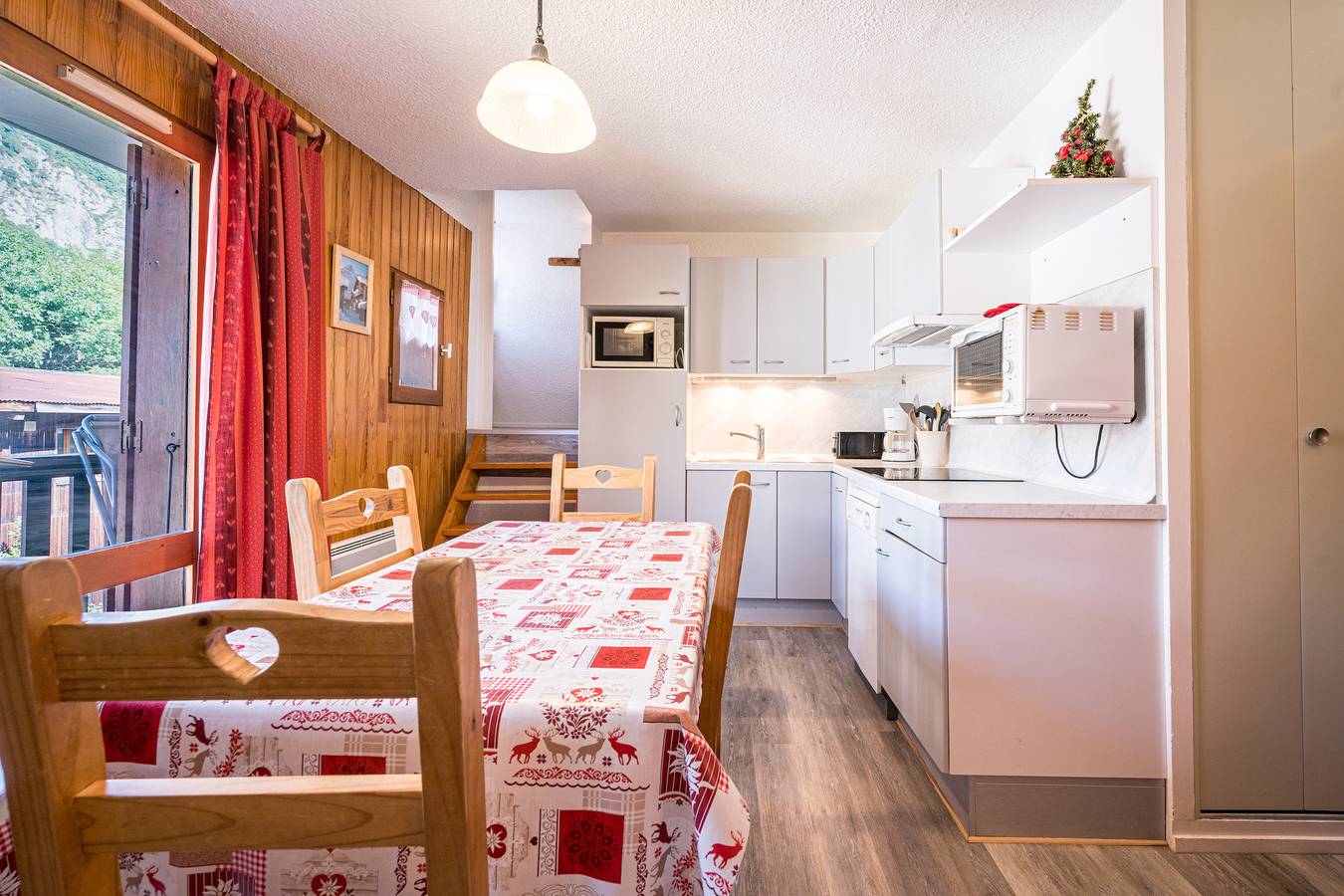 Ganze Wohnung, Apartment 'Les Bergers 71' mit Bergblick und Balkon in Valloire, Region Saint-Jean-de-Maurienne