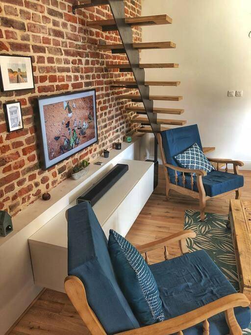 Gîte pour 2 personnes, avec terrasse et jardin à Douriez