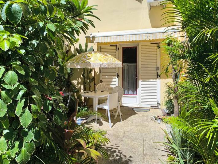 Appartement de vacances pour 3 personnes, avec jardin