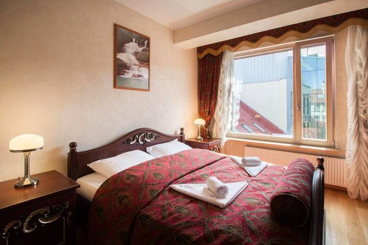 Apartamento para 2 personas, con jacuzzi y terraza en Riga