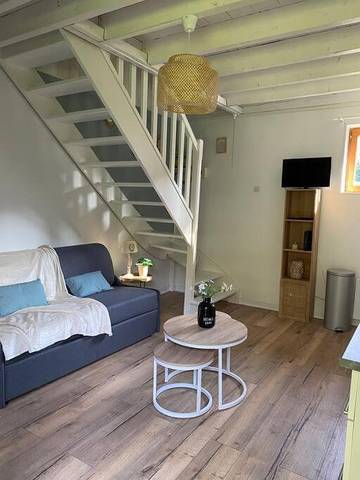 Gîte pour 4 personnes, avec jardin, animaux acceptés à Berville-sur-Mer