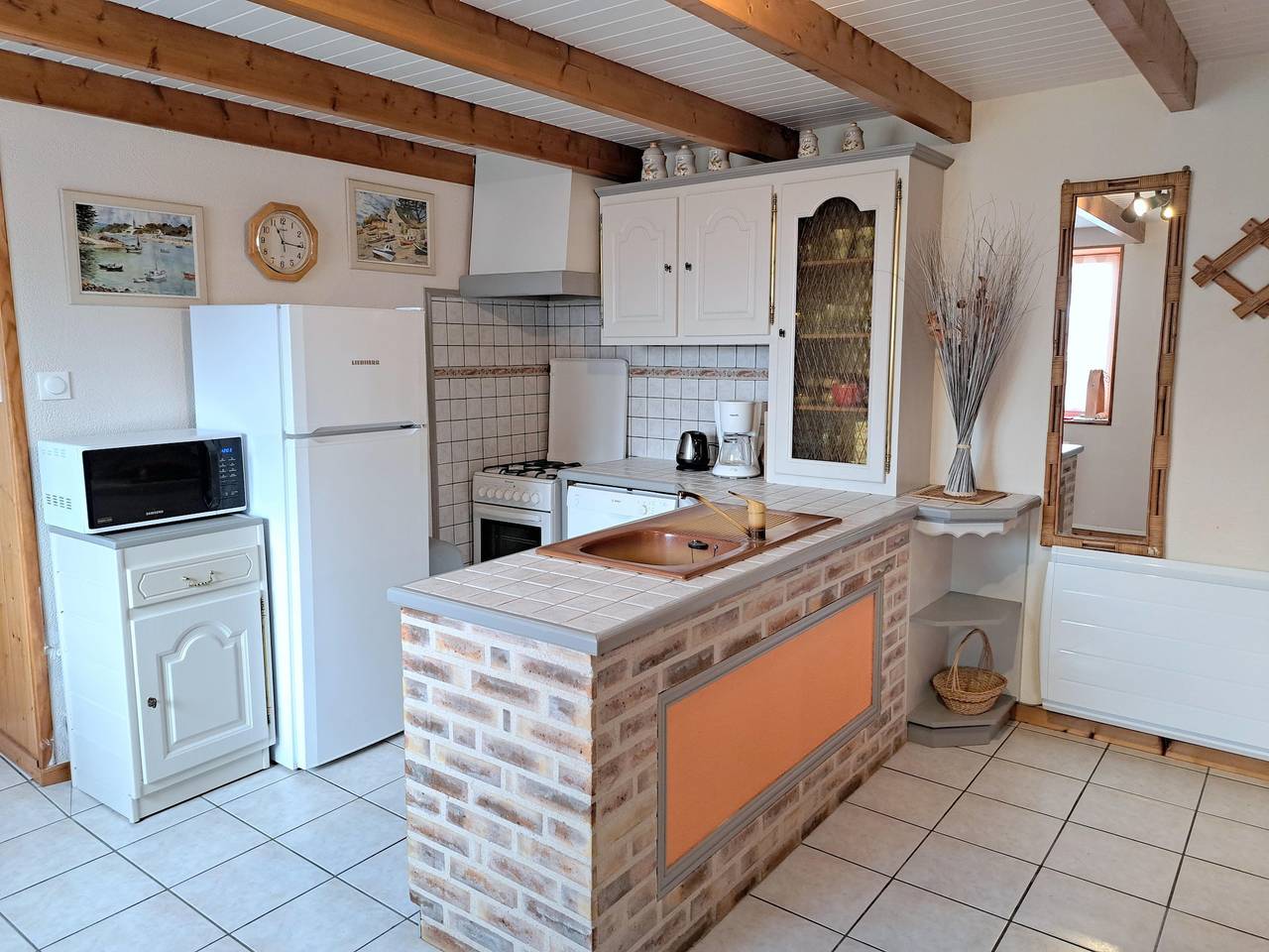 Maison en pierre bretonne près des plages de sable in Landéda, Région de Brest