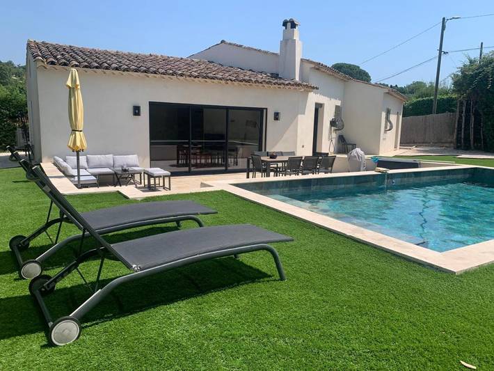Location de vacances pour 8 personnes, avec jardin et piscine à Auribeau-sur-Siagne - 4
