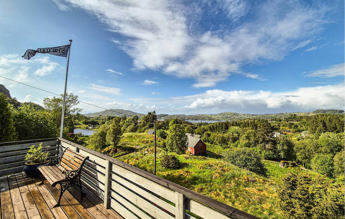 Ferienhaus für 6 Personen mit Garten in Meland