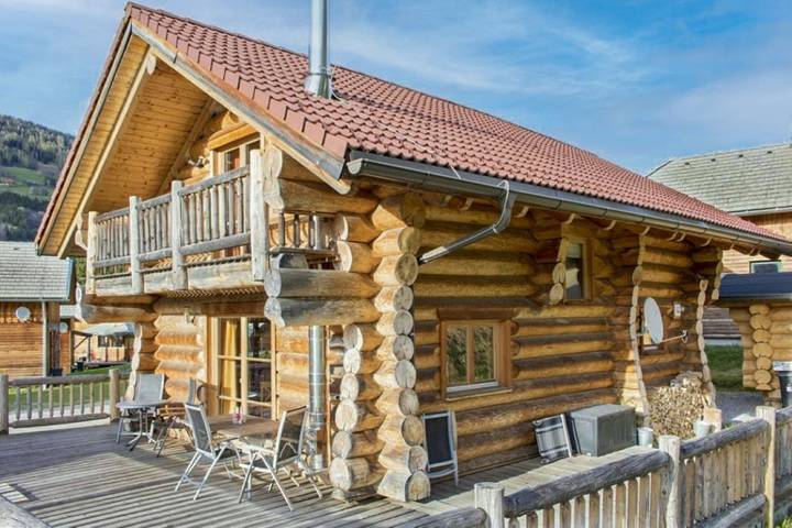 Ferienwohnung für 6 Personen, mit Balkon und Terrasse sowie Garten und Sauna in St. Georgen ob Murau