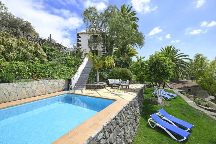 Casa rural para 10 personas, con Terraza además de Jardín y Sauna en Tijarafe - 4