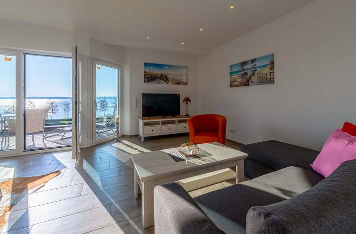 Ferienhaus für 4 Personen, mit Balkon und Terrasse sowie Garten und Seeblick in Alt Schwerin - 4