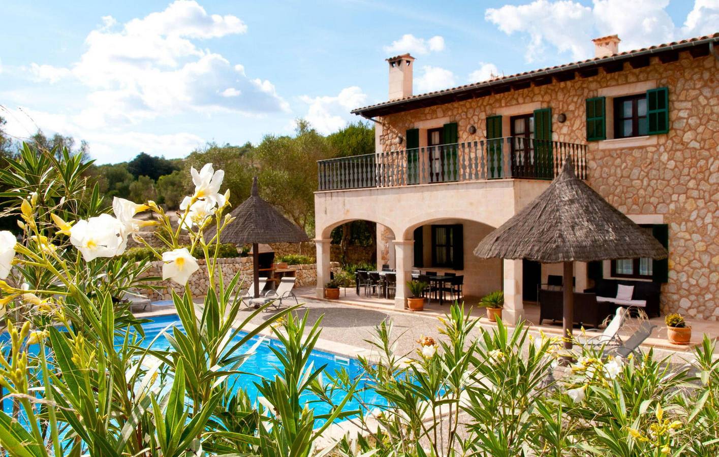 Gemütliches Apartment mit Pool, BBQ & WiFi in der Nähe eines Restaurants in Petra (Mallorca), Mallorca Inselmitte