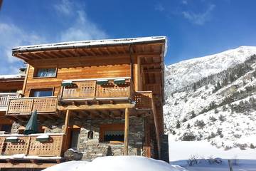 Chalet pour 8 personnes, avec jardin et balcon dans Val-Cenis