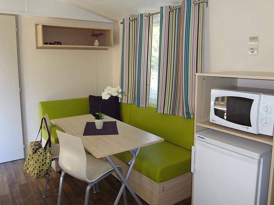 Camping de la Claysse - Mobilhome 5 personnes - Farniente - Tv - Wifi in Saint-Sauveur-de-Cruzières, Ardèche