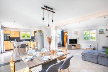 Location de vacances pour 8 personnes, avec jardin à Muntzenheim