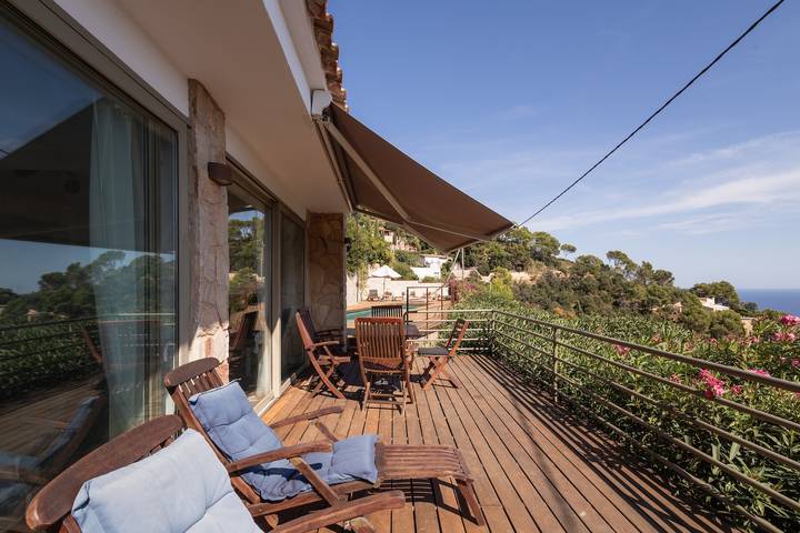 Ferienhaus 'Ses Costes' mit Meerblick, WLAN und Klimaanlage in Begur, Costa Brava