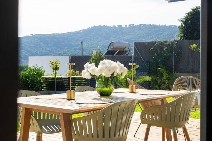 Location de vacances pour 2 personnes, avec jardin et vue, animaux acceptés à Argentona - 4