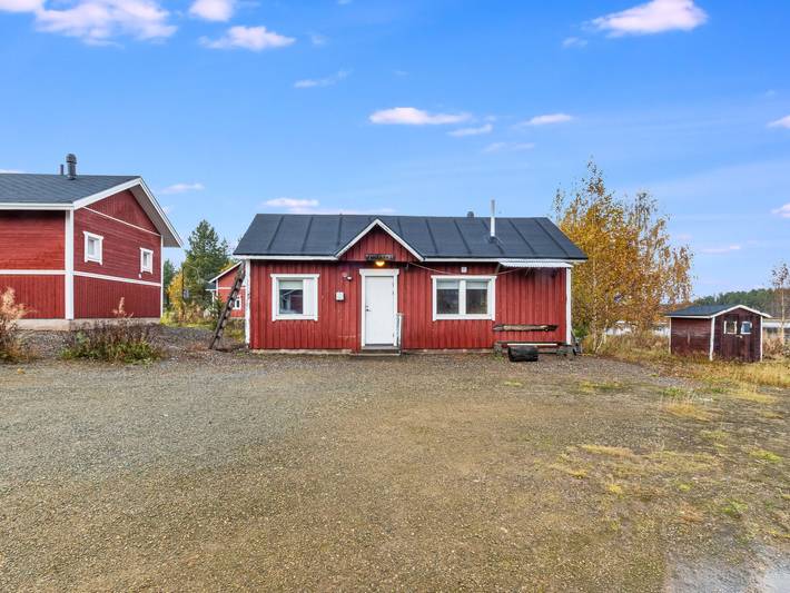 Tammukka i in Äkäslompolo, Lappland