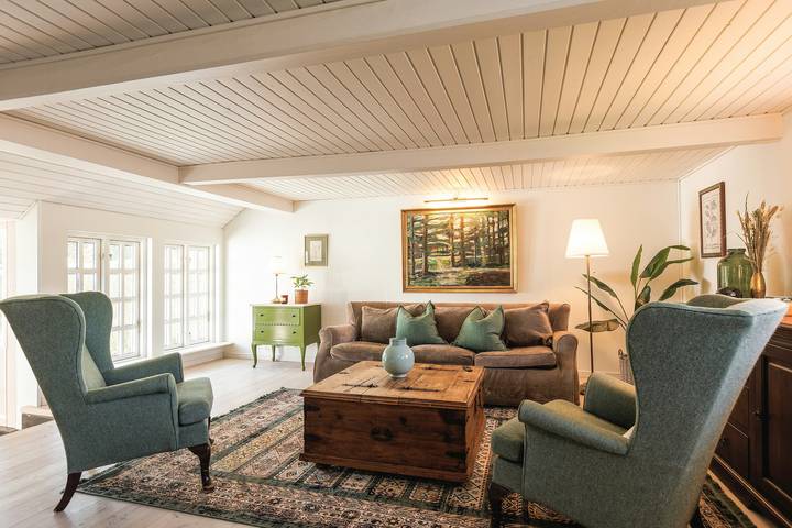 Ferienhaus für 4 Personen, mit Terrasse und Garten in Knuthenborg Safaripark